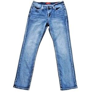 Guess Jeans Size 31x32 Mens Ultra Slim McCrae Fit Mid Rise Blue Denim